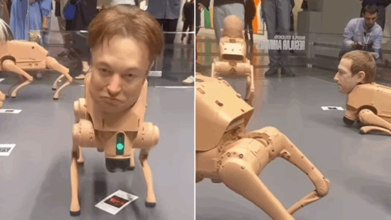 Robot dogs elon musk