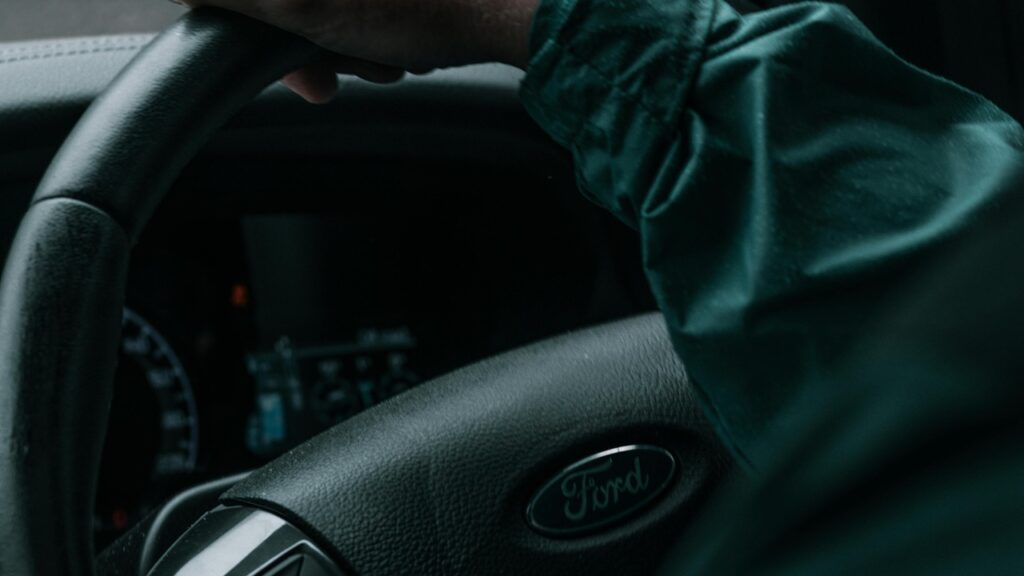 Ford driving