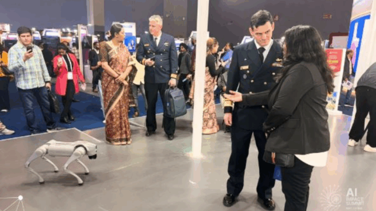 Chinese Robo-Dog Paraded at Indian AI Summit, Accusations Of "Dishonesty" And "Fraud" Float on Social Media Against University 5 Galgotias University