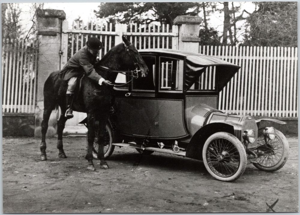 Why 'Perfectionist' Ettore Bugatti Refused to Accept Hermès Craftsmanship and Built His Own Leather Workshop Instead 2 Ettore Bugatti on a horse