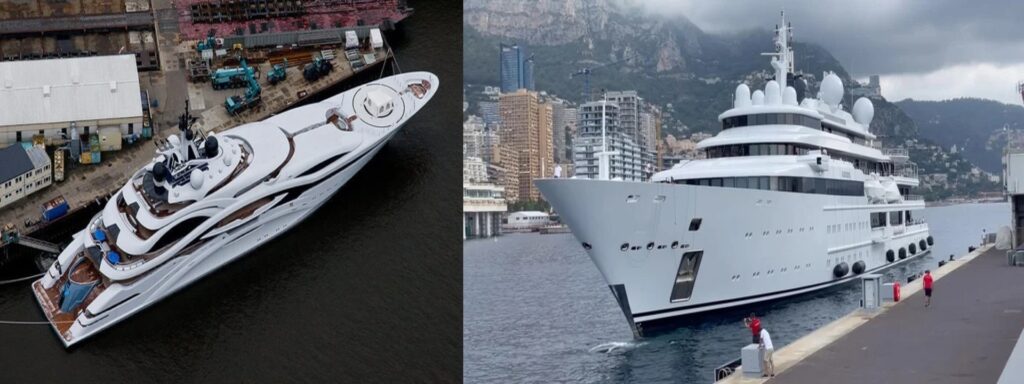 Why Qatar’s Emir Built a $500M, 404-Foot Superyacht 3 Feet Shorter Than His Father’s 2 Qatar royal family superyachts