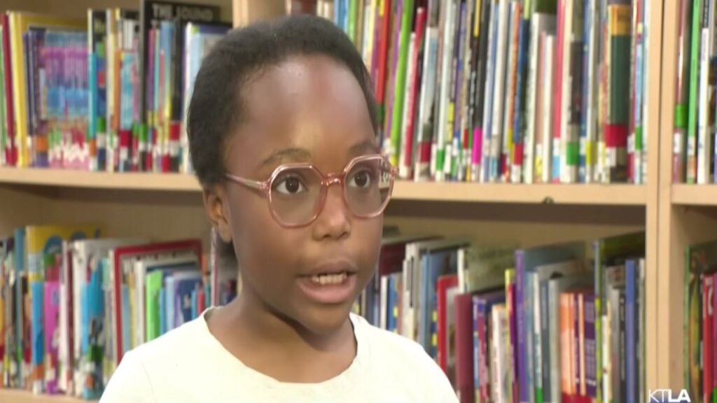 Honey Cooper fourth grade student